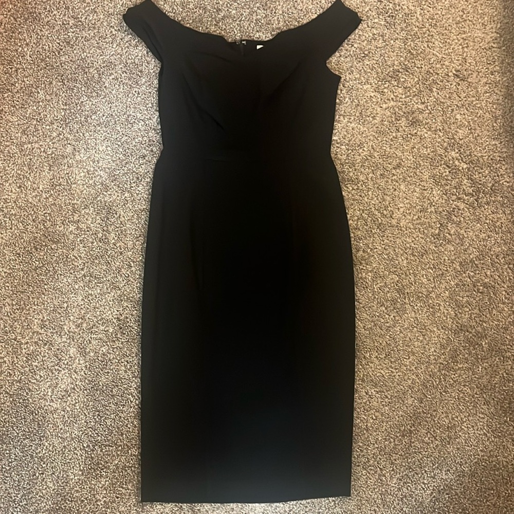 Charlotte Russe Black Off the Shoulder Dress Size M